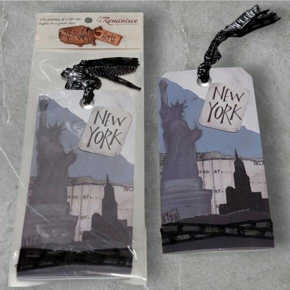 New York Scrapbooking Lot Stickers Embellishments 32 Pc Statue of Liberty Crafts - Picture 8 of 9